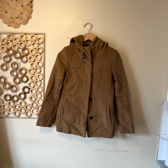 Aritzia Babaton Brady Wool xs camel colour Coat - Picture 5 of 12